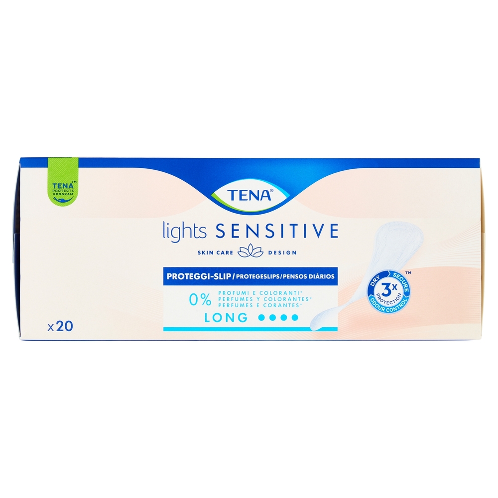 Tena lights Sensitive Proteggi-Slip Long 20 pz